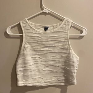 White Crop Top
